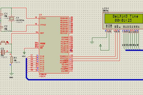 AT89c51-LCD1602时钟设计-c语言版