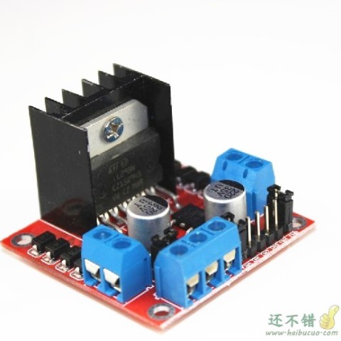 L298N电机驱动板模块直流步进电机机器人智能车Arduino SNA7