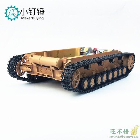 恒龙3858坦克底盘 超大 履带车 悬挂 视频小车 橡胶 智能小车 经济 DIY