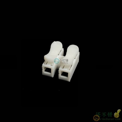 LED吸顶灯接线端子电线连接器快速弹簧按压式对接CH-2 CH-3阻燃