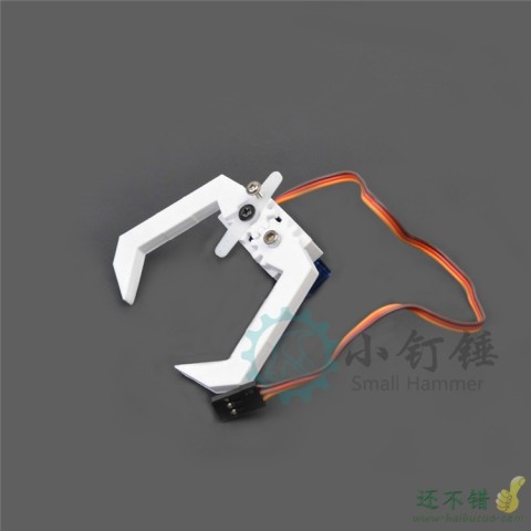 3D打印sg90小夹子爪子机械抓机器人创客 SNM2300 机械手夹持器