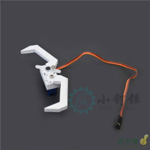 3D打印sg90小夹子爪子机械抓机器人创客 SNM2300 机械手夹持器
