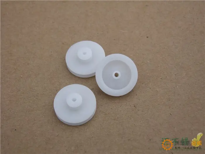 20.5MM-7.5MM 双层皮带轮 塑料皮带轮 减速皮带轮 2MM轴电机带轮