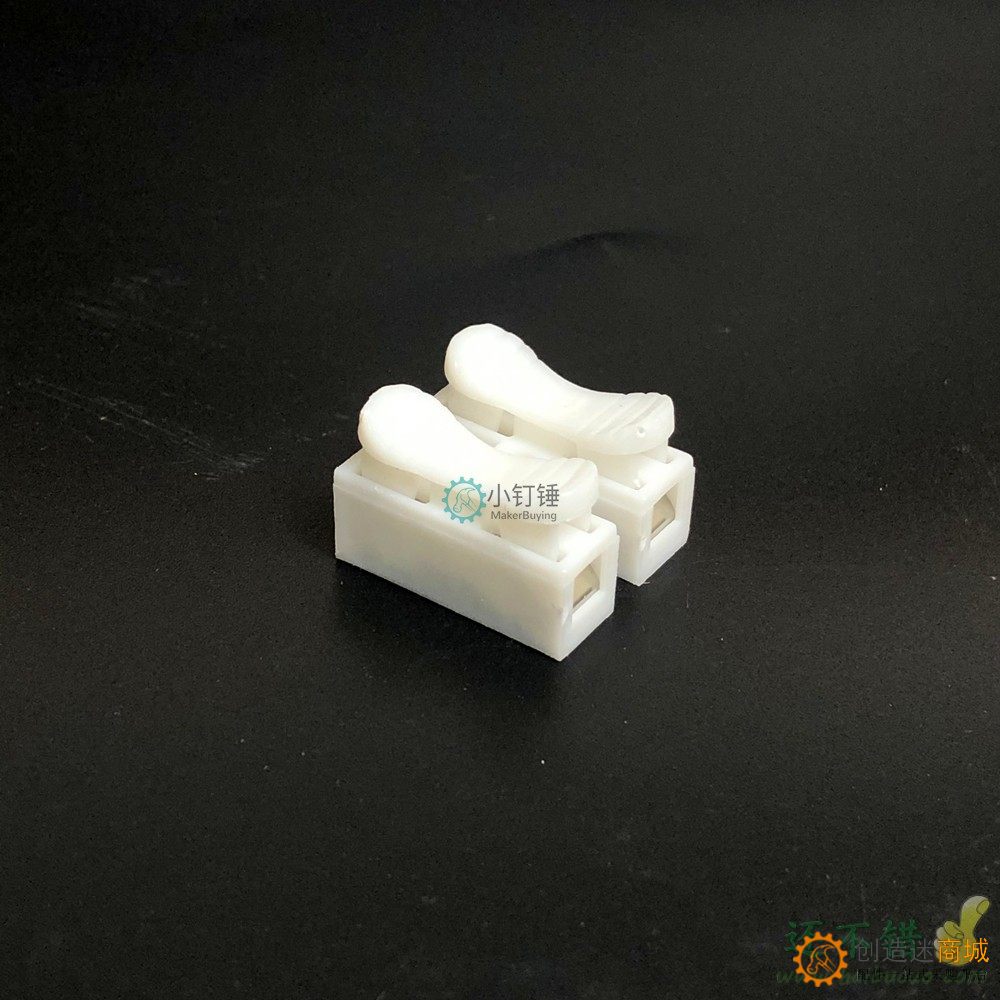 LED吸顶灯接线端子电线连接器快速弹簧按压式对接CH-2 CH-3阻燃