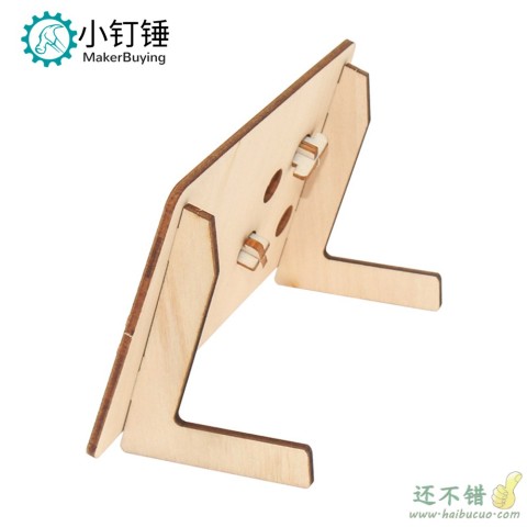 齿轮加速减速演示传动装置科学实验DIY手工制作儿童木质拼装模型