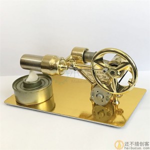 斯特林发动机小汽车蒸汽车物理实验科普科学小制作小发明玩具模型