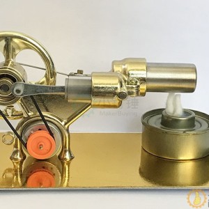斯特林发动机小汽车蒸汽车物理实验科普科学小制作小发明玩具模型