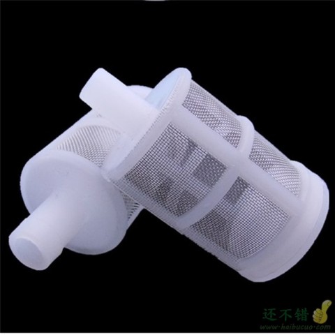 7/10mm水泵过滤网385水泵365抽水机洗车过滤电动喷雾器吸水管滤头