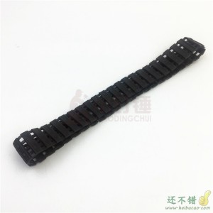 封闭式橡胶履带 遥控车遥控坦克模型DIY 机器人履带 履带轮胎