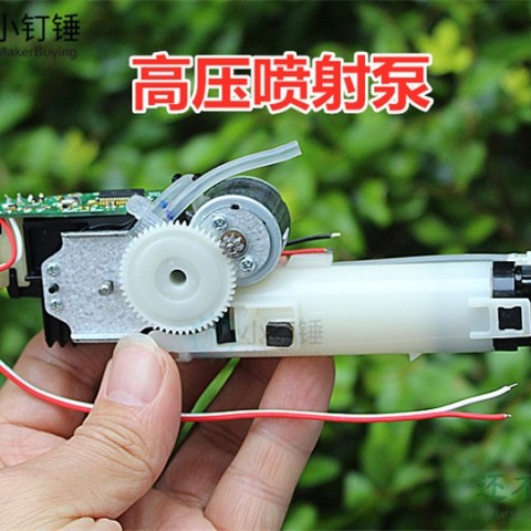微型高压气体喷射水泵 高压脉冲式清洗泵 活塞气泵 蠕动泵DC3.7V