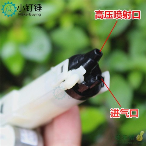 微型高压气体喷射水泵 高压脉冲式清洗泵 活塞气泵 蠕动泵DC3.7V