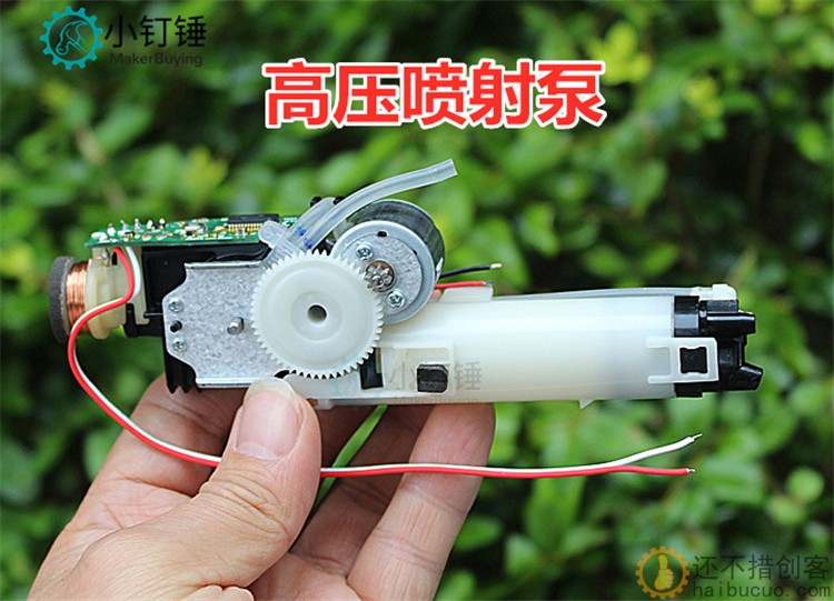 微型高压气体喷射水泵 高压脉冲式清洗泵 活塞气泵 蠕动泵DC3.7V