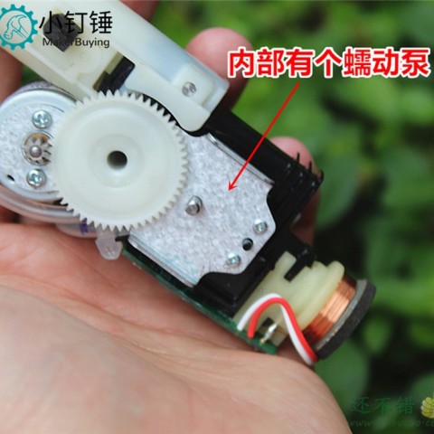 微型高压气体喷射水泵 高压脉冲式清洗泵 活塞气泵 蠕动泵DC3.7V