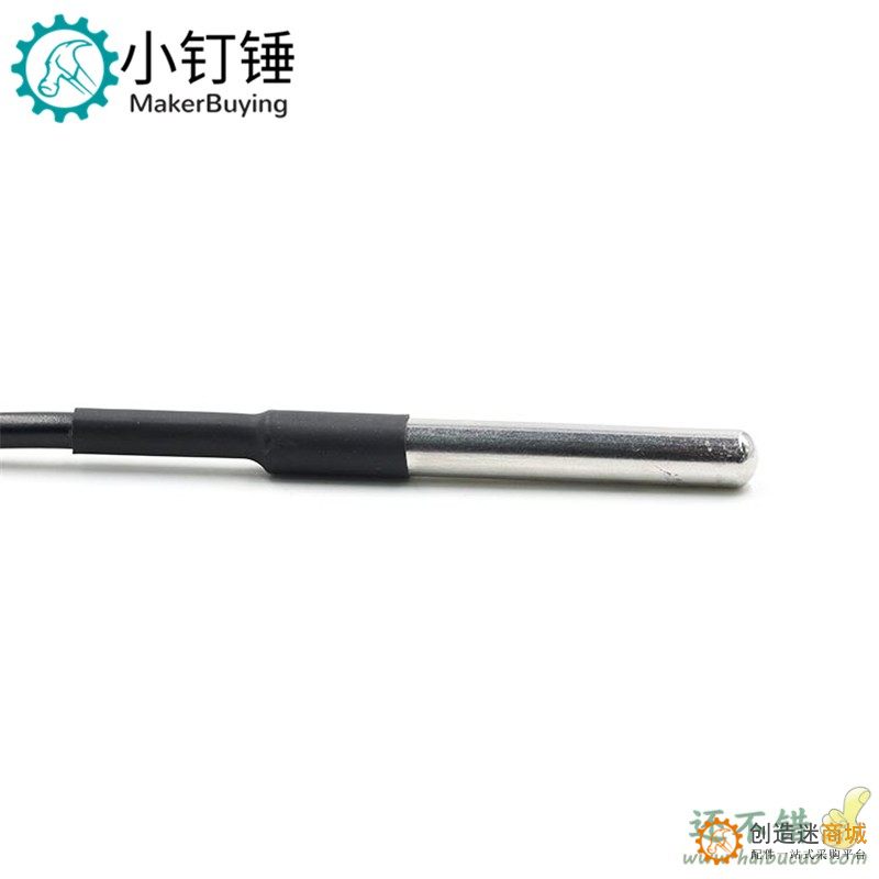 SNA168 不锈钢封装 防水型DS18b20温度探头 温度传感器1820