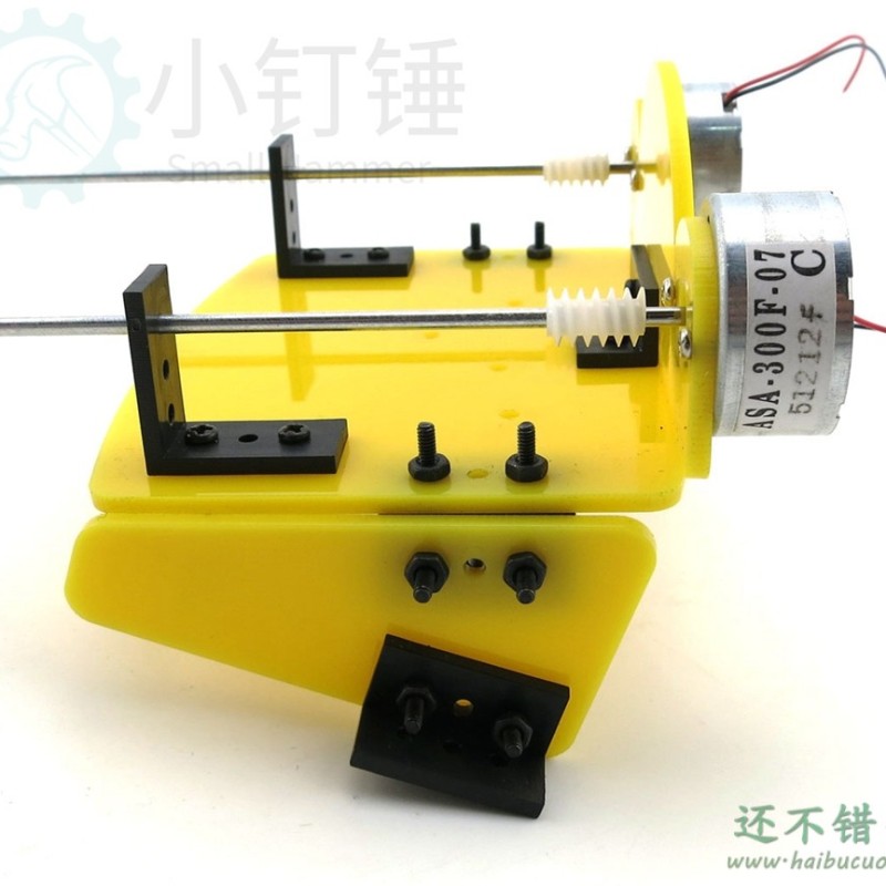 DIY双动力螺旋桨 遥控船 科技模型材料 配件手工制作遥控船套件
