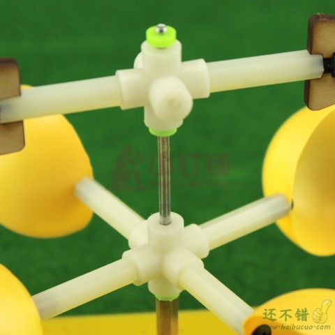 风向标实验套件 风力风向检测科学实验模型 中学生DIY科技小发明