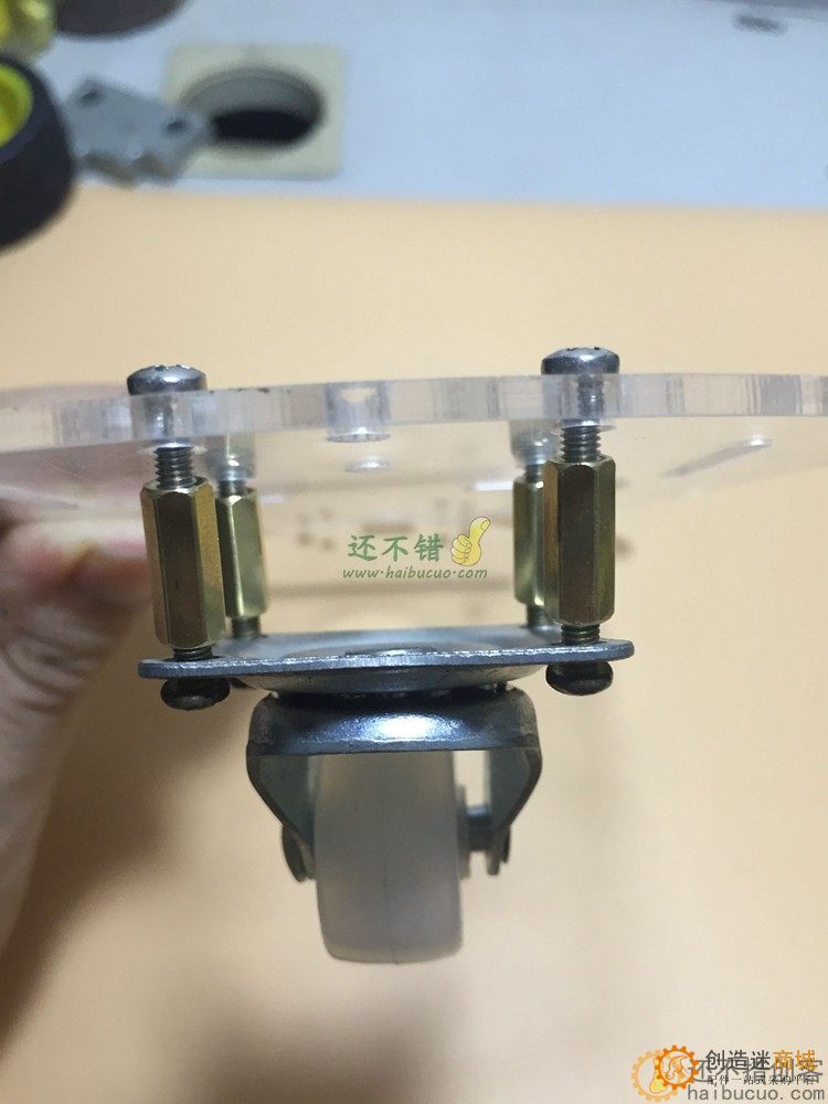 拼装四通道遥控机器人小车DIY套件 电子积木 模型 SNP86
