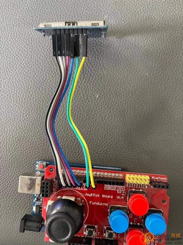 5.3 Arduino贪吃蛇游戏机 uno+LCD5110+joystick  SNAR53