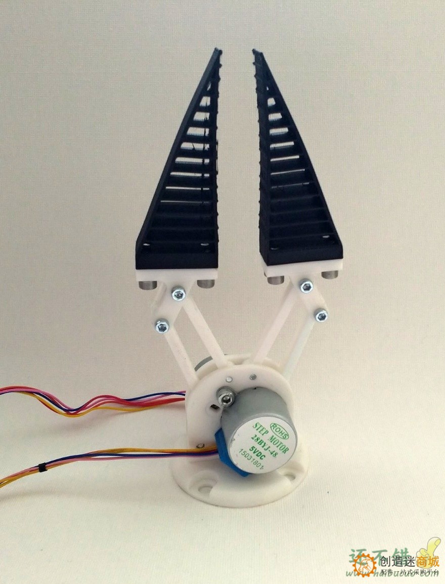 两指 柔性夹持器机械爪 模型3D图纸