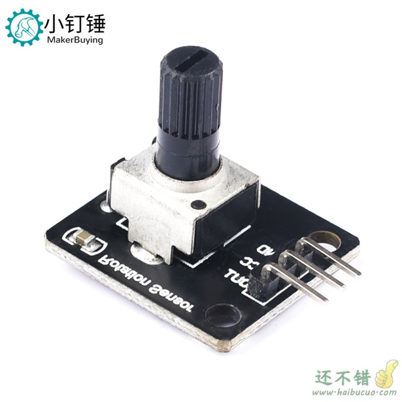 电子积木 旋转电位器 模拟旋钮模块 旋转编码器模块 SNA203