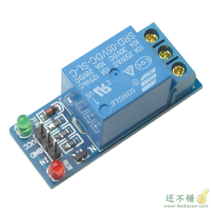新款 1路继电器模块 5V高电平触发 继电器扩展板
