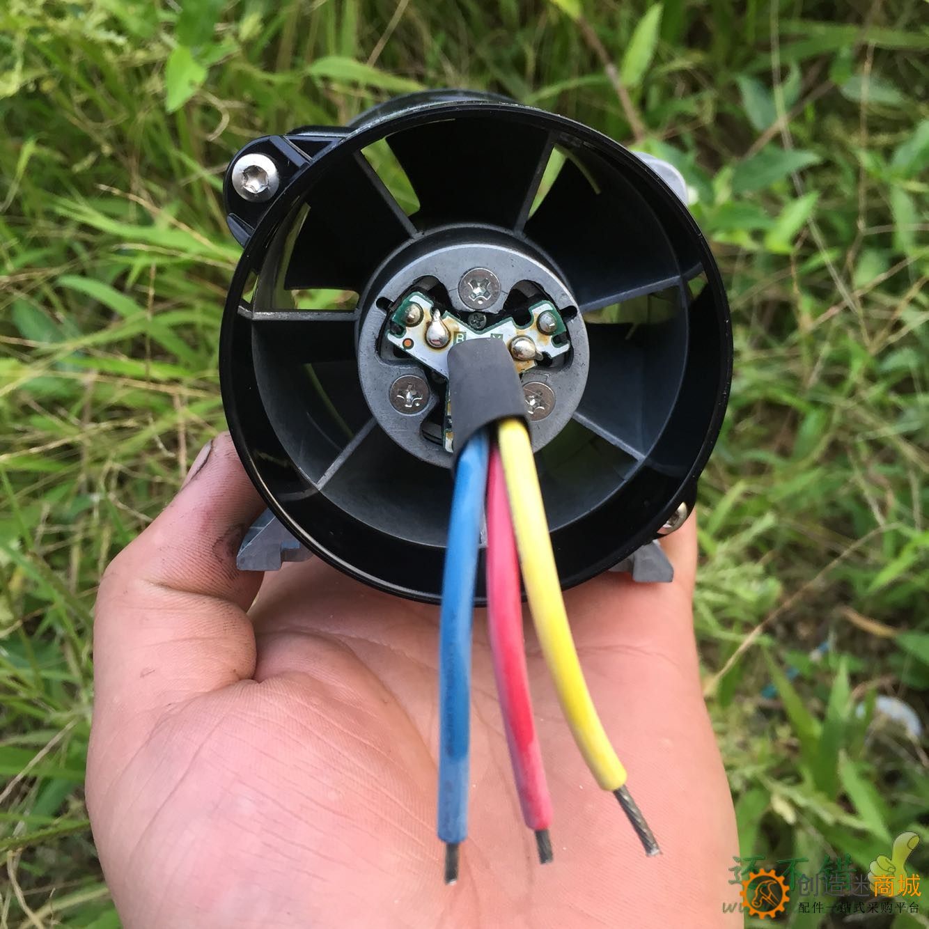 12V 暴力涡轮风机带控制板 汽车涡轮增压器 暴力风扇涡轮增压高速