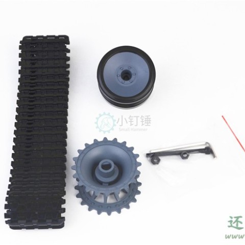 2019年新型经济版履带轮式履带+驱动轮+负载轮坦克车机器人