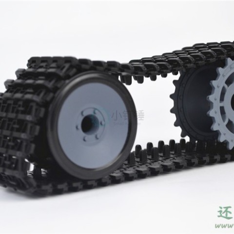 2019年新型经济版履带轮式履带+驱动轮+负载轮坦克车机器人