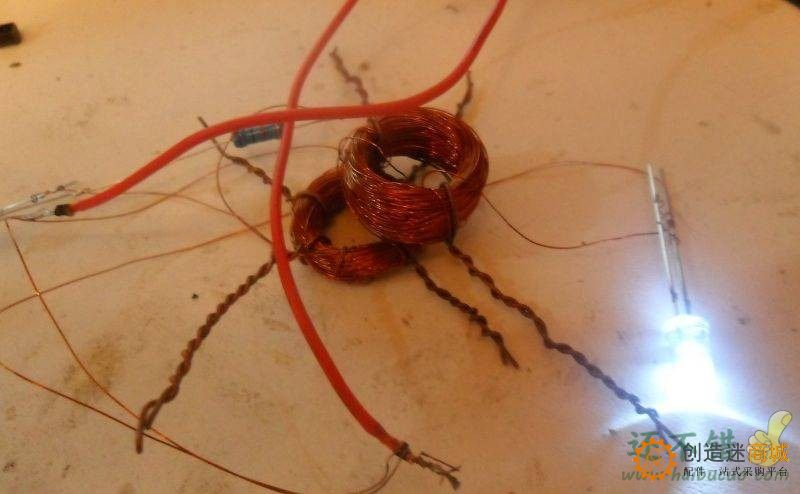 新的DIY作品：无线输电