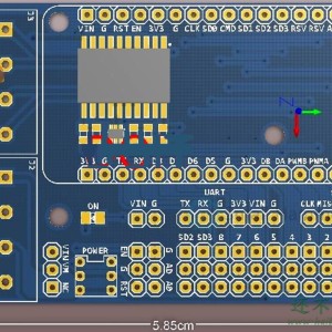 ESP8266 WiFi 电机驱动扩展板 L293D ESP12E Lua 物联网 智能小车 nodemcu