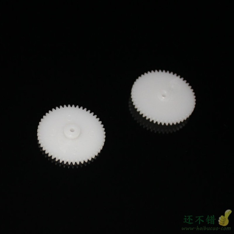 直径25mm薄齿轮 齿片 玩具配件 塑料齿轮 单层齿轮 0.5模 厚度4.5