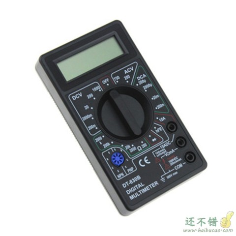 数字万用表 迷你万能表手持式万用表电工仪器仪表配电池
