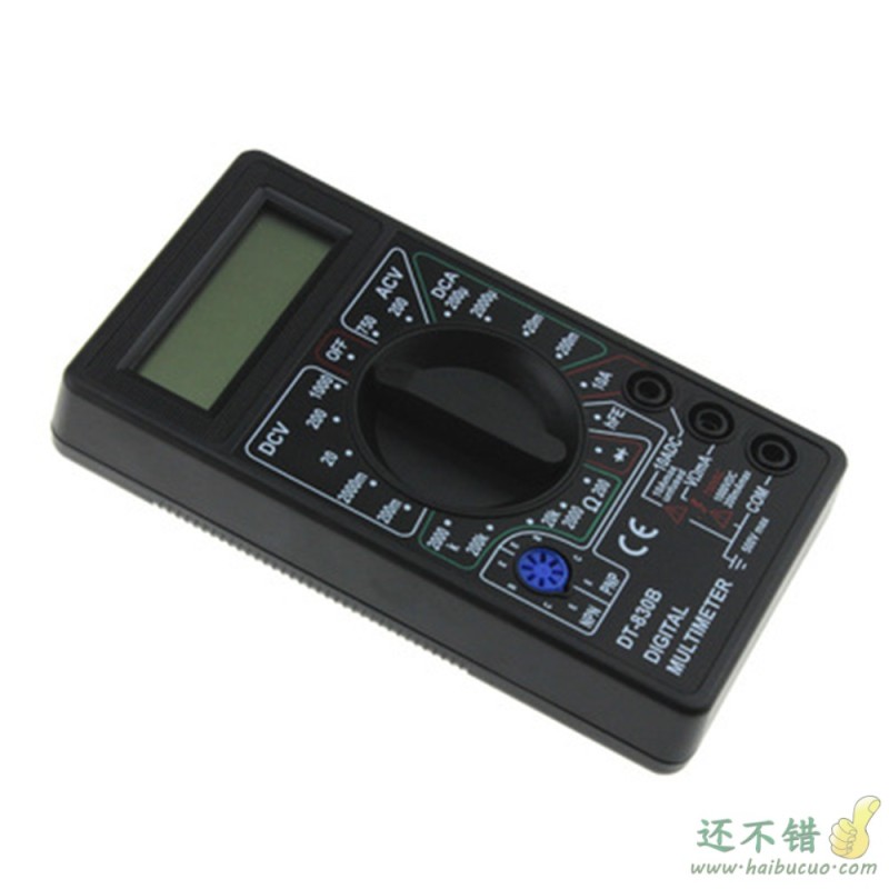 数字万用表 迷你万能表手持式万用表电工仪器仪表配电池
