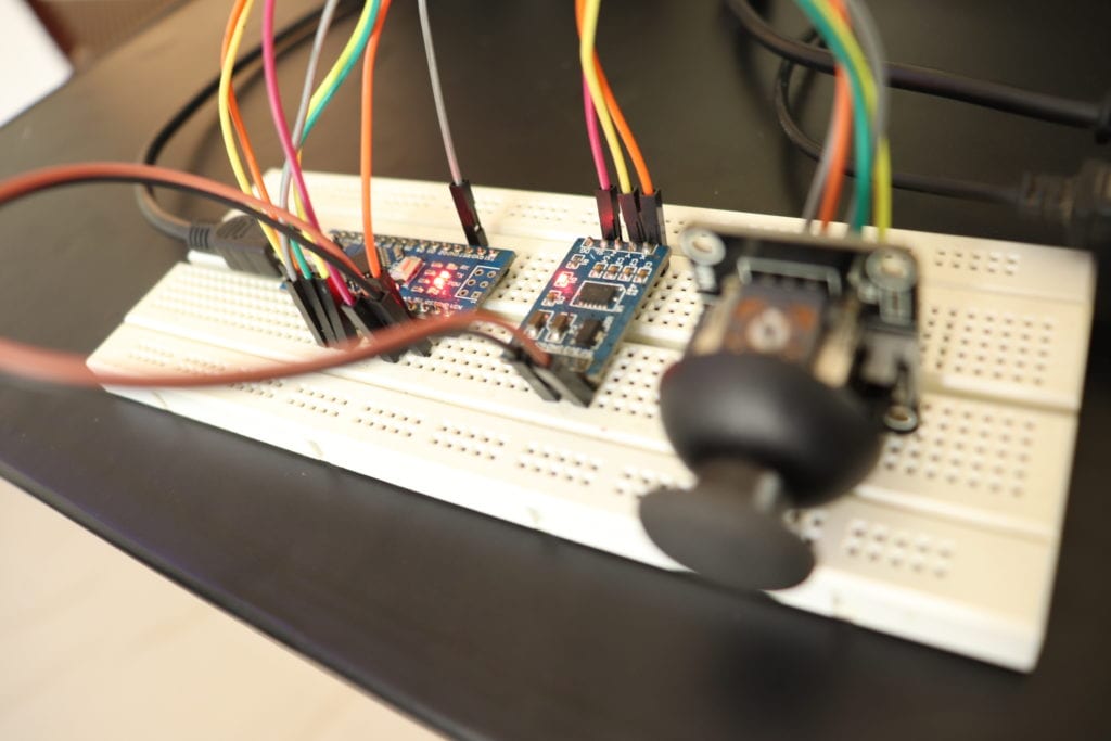 5.6 arduino+HC12+joystick制作远距离1000米遥控