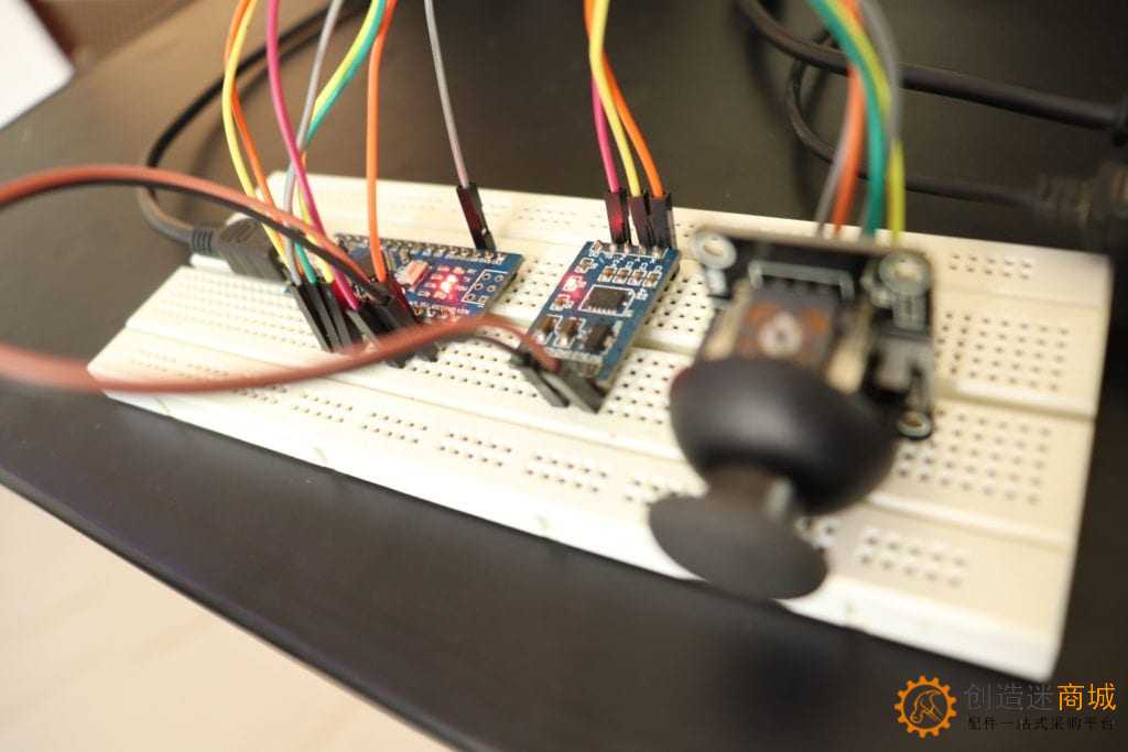 5.6 arduino+HC12+joystick制作远距离1000米遥控