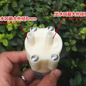 全新DC24V 水钻打孔机水泵  385隔膜自吸水泵  茶具 鱼缸水泵