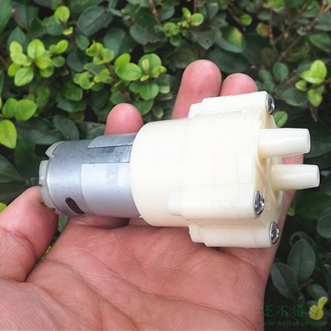 全新DC24V 水钻打孔机水泵  385隔膜自吸水泵  茶具 鱼缸水泵