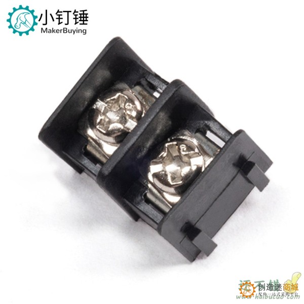 栅栏式PCB接线端子KF7620-7.62mm2P可拼接多位 边脚 SND157A
