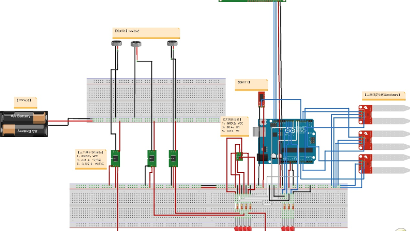 arduino 小花的饮料机源代码