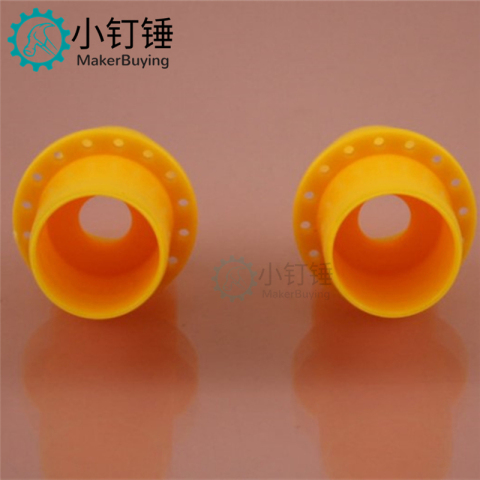 LJS4835软黄 龙卷塞 水龙卷部件 软胶塞 龙卷软柱 科技积木零件