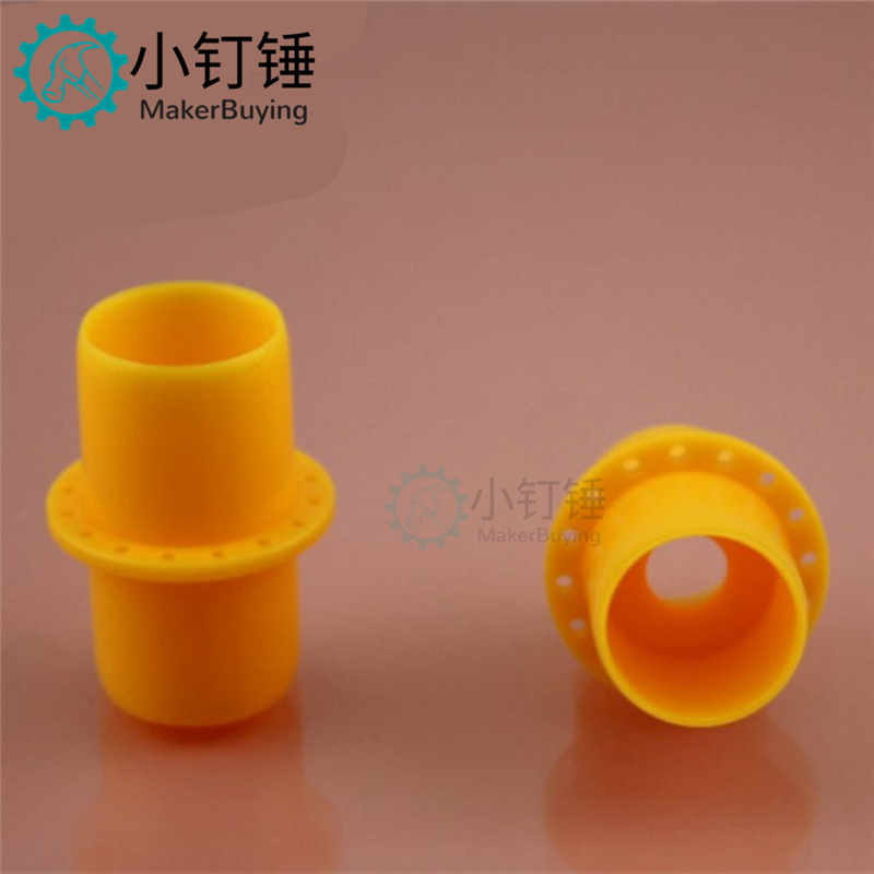 LJS4835软黄 龙卷塞 水龙卷部件 软胶塞 龙卷软柱 科技积木零件
