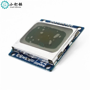 LCD液晶屏模块 5110屏 兼容3310 LCD蓝色 单片机开发板用