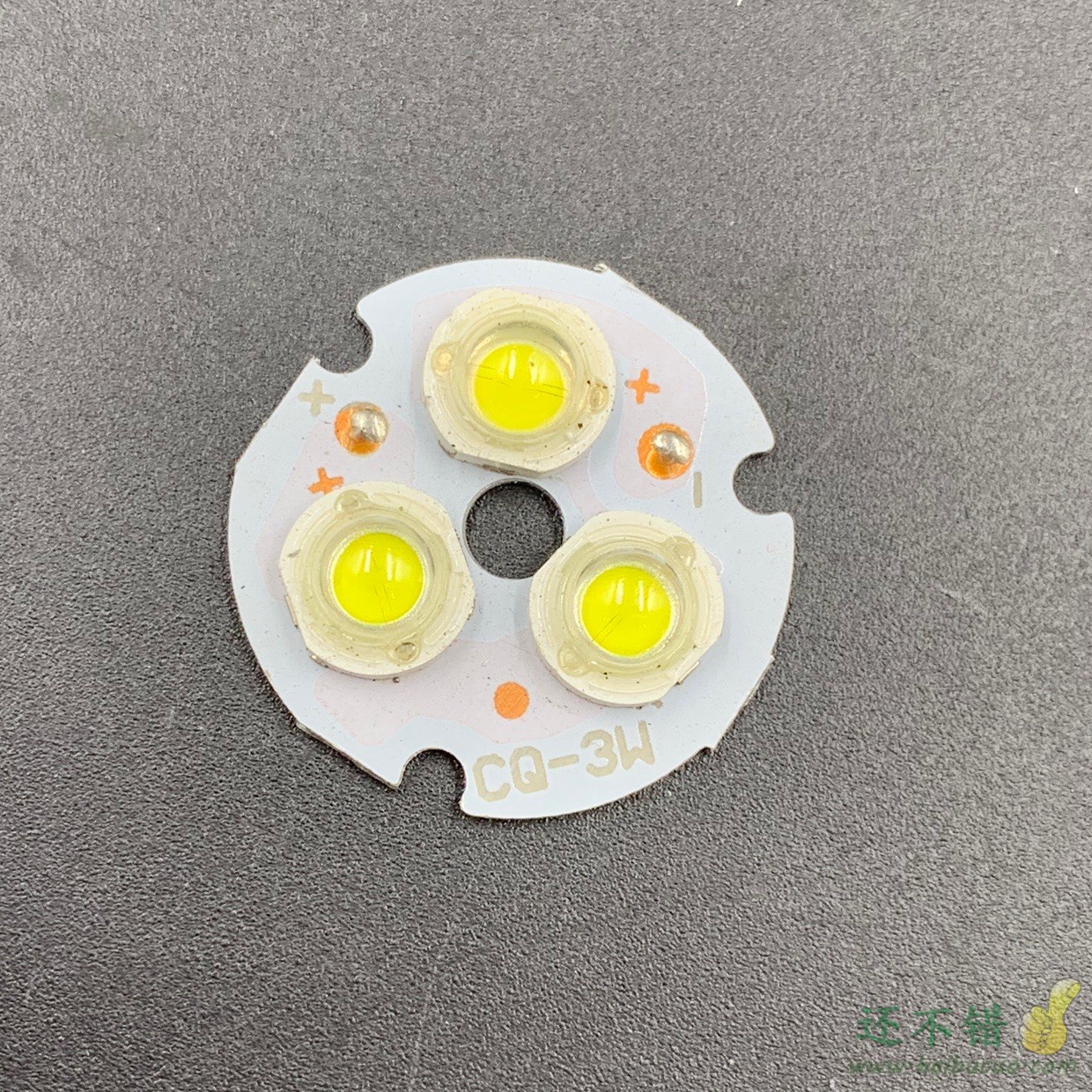 3W灯板 3串 9.5V0.1A电流驱动 正白 铝基板