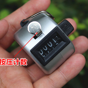 人流量计数器佛念机械手动点数器仓库计件乘客念经记数神器数取器