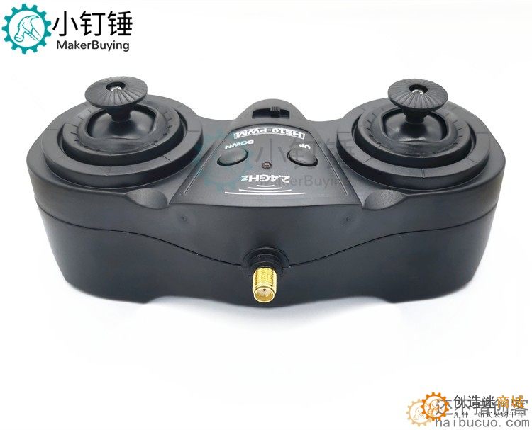 HS10PWM调速10通道遥控接收器科教兴趣DIY智能小车机器人遥控模块 SNMR106