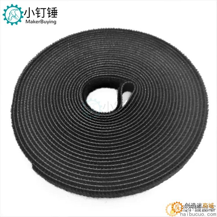 背靠背电线理线器电脑数据线扎带魔术贴电源网线绑线带 1米价格