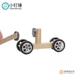 科技小制作手工材料DIY科学实验拼装磁力小车斥力车创意STEM玩具