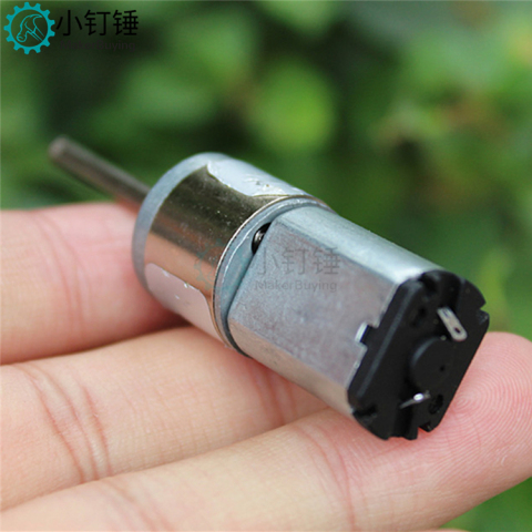DC6-12V直流减速电机030正反转马达全金属齿轮减速箱有刷永磁减速