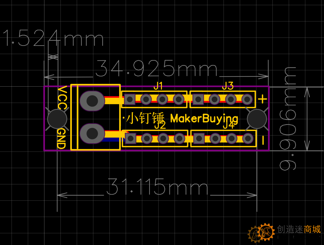 SNA188  杜邦公母端子接线座DIY电子积木2.54配件arduino创客