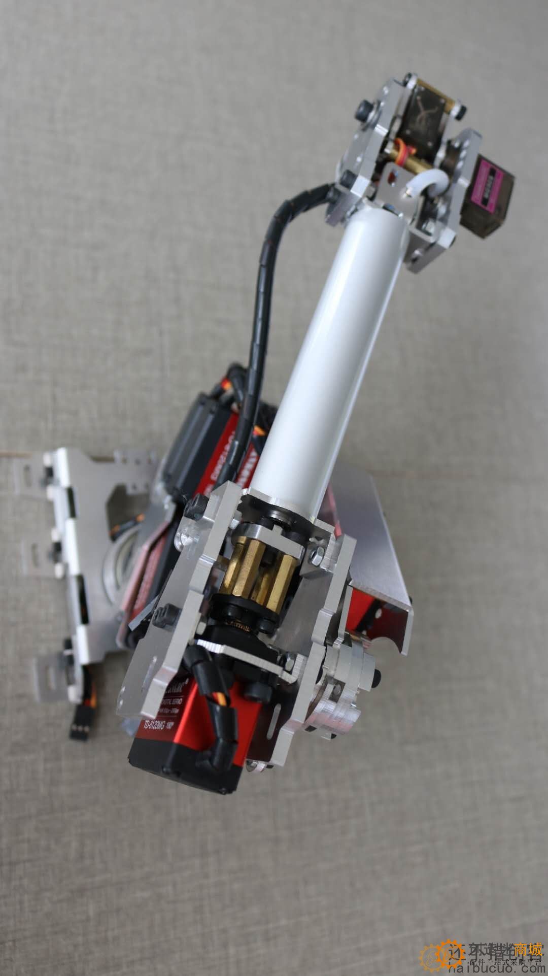 机械手臂金属铝合金工业机器人模型六轴机器人 for arduino带舵机
